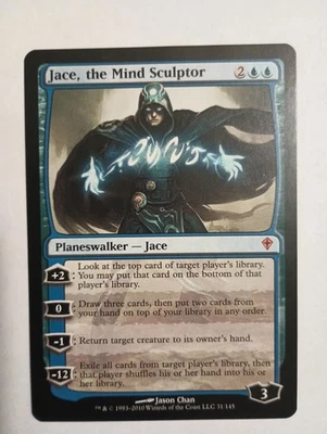 Jace, the Mind Sculptor 31/145 - MTG - Worldwake Mythic - Magic the Gathering - Image 1 of 2