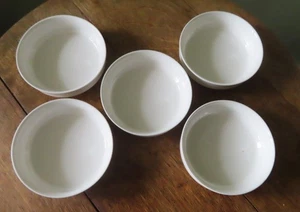 5 Lenox Decor 5 5/8" Individual All Purpose Stackable White Bone China Bowls - Picture 1 of 7