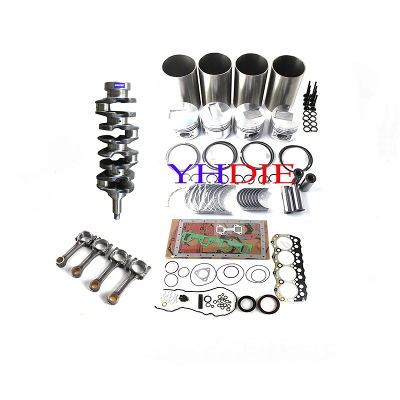 S4S Overhaul Rebuild Kit/Crankshaft/Rod for Mitsubishi Engine F18B F18C Repair Foto 1 de 1