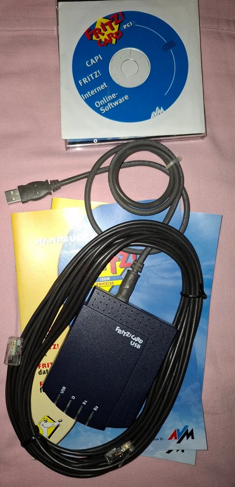AVM Fritz USB-ISDN Adapter - Bild 1 von 1