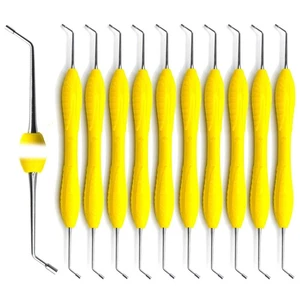 Dental Instrument RGS 3-4 Silicon Yellow Handle Depth Dimensions for Restoration - Picture 1 of 5