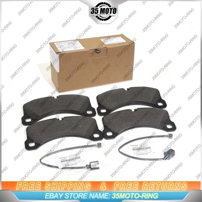 Porsche Cayenne (2011-2016) front Brake Pad SET OEM 958698151A - Image 1 of 4
