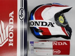 Arai Honda TOUR CROSS 3 Africa Twin S size Limited Color Tricolor Full Face - Picture 1 of 10