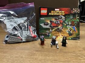LEGO Marvel Super Heroes: Ravager Attack (76079) Ship And Minifigs Only. No Tree