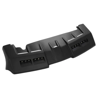 Hummer H3 Front Upper Fiberglass Sun Visor Roof Painted Black W/LED DRL - Image 1 of 4