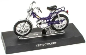 LEO MODELS - 2 roues motorisé TESTI Cricket de 1978 de couleur violet - 1/18 ... - Picture 1 of 2