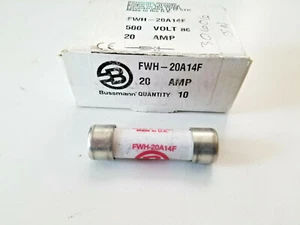 Un nuevo fusible semiconductor Bussmann 20A 500V ultrarrápido, FWH-20A14F - Imagen 1 de 2