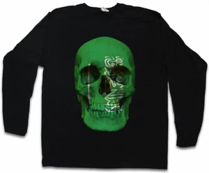 CLASSIC SAUDI ARABIA SKULL FLAG LANGARM T-SHIRT Banner Arabien - Picture 1 of 1