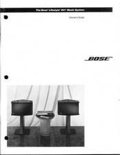 Bose 901 Owners Manual