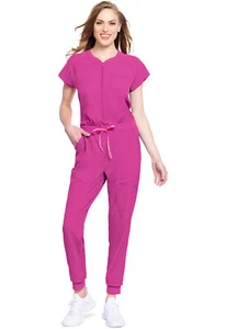 Ultra Magenta Med Couture AMP Scrubs Jumpsuit MC502 UTMG - Picture 1 of 5
