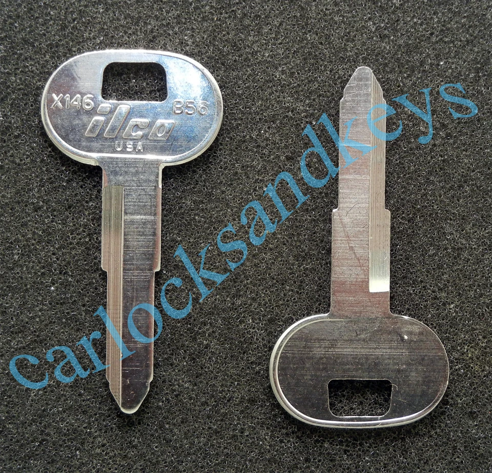 NEW 1986, 1987, 1988 Chevrolet Nova Door and Trunk Key Blanks - Image 1 of 1