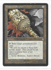 MTG ICE AGE --- DESPOTIC SCEPTER --- RARE! NM! Magic the Gathering!