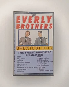 The Everly Brothers Greatest Hits Kassette NC 8333007 Niederlande Papierlabel NM - Picture 1 of 7