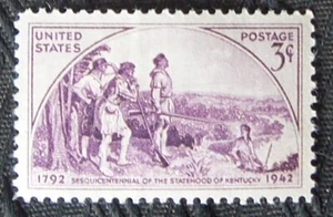 US 3¢ Stamp SC #904 Kentucky Statehood MH 1941. - Picture 1 of 1
