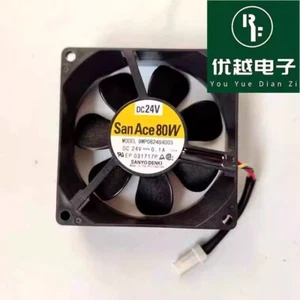 Sanyo San Ace 80W 9WP0824S4D03 8025 DC24V 0.1A 8CM IP68 Waterproof Cooling Fan - Picture 1 of 1
