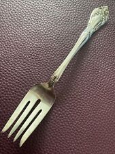 Chateau Rose Pattern by Alvin Sterling Silver 6 5/8" Fork 37 Grams No Monogram