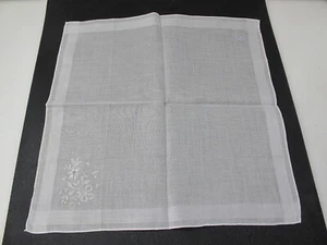 Pañuelo de abuela de colección para mujer Hankie Suiza algodón 14x14 - Imagen 1 de 4