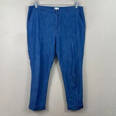 Pantalones de mezclilla suave Joie mezcla de algodón talla 12 pantalones informales suaves Foto 1 de 4