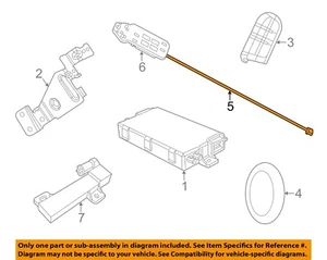 CHRYSLER OEM 13-20 Journey Electrical Electrical Components-Receiver 68067582AE - Picture 1 of 2