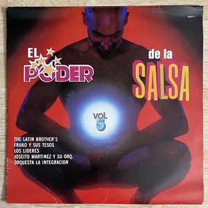EL PODER DE LA SALSA VARIOS • VOL. 5 LP Latin 1987 Vinyl Record Mexico EX - Picture 1 of 3