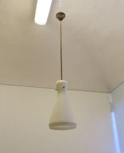 ✅ LAMPADARIO STILNOVO ITALIAN DESIGN EPOCA 1950 CHANDELIER VINTAGE ITALIANO-1507 - Picture 1 of 6