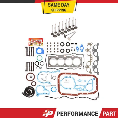Juego completo de juntas válvulas de escape de admisión aptas para Toyota Camry Celica 87-91 2,0 L 3SFE Foto 1 de 4