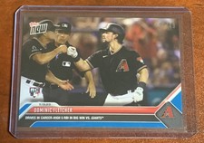 🟦 DOMINIC FLETCHER Rookie Card 5 RBI 2023 Topps Now 287 BLUE 25/49 Diamondbacks