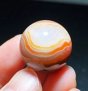 TOP 10.5G Natural Gobi Agate Eyes Agate/Crystal The Ball Madagascar C247 - Picture 1 of 7