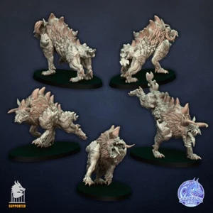 Feral Hounds - DragonsLake Miniaturas - Bild 1 von 4