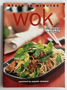 ** THE AUSTRALIAN WOMEN'S WEEKLY - WOK MEALS IN MINUTES 2002 Cook Book - VGC - Picture 1 of 10