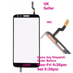 Digitalizador Pantalla Táctil Panel Vidrio Sensor Para LG G2 D802 D805 Negro + Herramientas - Imagen 1 de 2