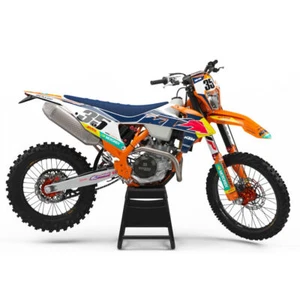 Kit de gráficos MX personalizados Factory Garcia o KTM XC EXCF 125 250 350 450 2017 - Imagen 1 de 5