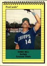 1991 Syracuse Chiefs ProCards #2491 Derek Bell