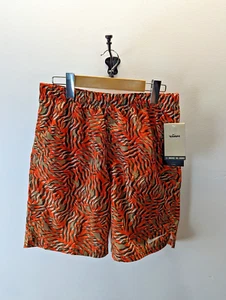 Men's Nike Swim Packable 7" Volley Shorts - Orange - Size Small - New with Tags - Bild 1 von 4