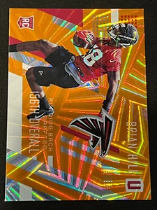 Panini Unparalleled Class of Orange 2017/99 Brian Hill #203 Rookie RC - Imagen 1 de 2