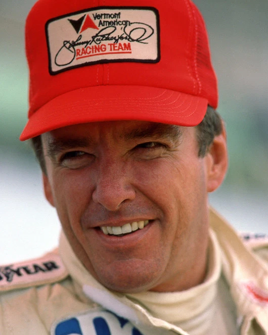 1985 Indy Racecar Driver JOHNNY RUTHERFORD Glossy 8x10 Photo Indianapolis 500 - Image 1 of 1