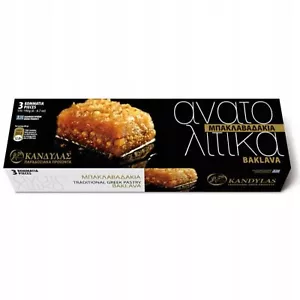 Delizie Greche BAKLAVA Kandylas 3x60g Biscotti Greci - Foto 1 di 15