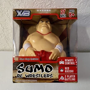 X/B Sumo RC Wrestlers Red Rikishi 27 MHZ Japanese Competition Action Figure - Picture 1 of 8