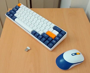 Custom modded wireless mechanical 65% gaming keyboard & mouse, hotswap - Picture 1 of 5