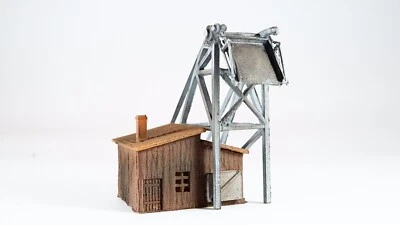 Piccolo Deposito carbone in stile italiano, scala N - Immagine 1 di 4