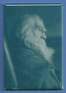 WALT WHITMAN * 2x3 KÜHLSCHRANKMAGNET * DICHTER AUTOR JOURNALIST BÜRGERKRIEG KOSTENLOSER VERS NY - Bild 1 von 2