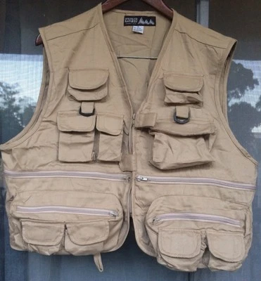 Chaleco WFS Element Gear para Hombres Caza Pesca Corto Talla: XL (ver medidas) Nuevo Foto 1 de 4