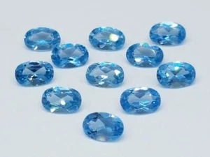 5.59CTW Eye Clean Eleven Loose Oval Cut Lab Created Spinel Gemstones (AP1093968) - Picture 1 of 3