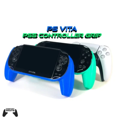 PS Vita Comfort Grip PS5 Controller Handles - 3D Printed - Image 1 of 4