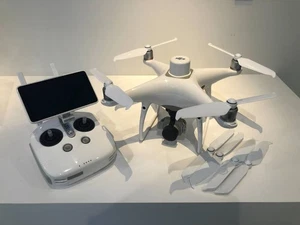 DJI Phantom 4 RTK Quadcopter with Charger Hard Case Mobile Station Tripod - Picture 1 of 9