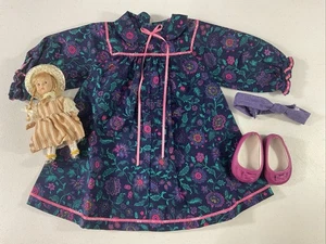 American Girl 18” Doll - OOAK  paisley DRESS  & Dolly OUTFIT - Picture 1 of 16