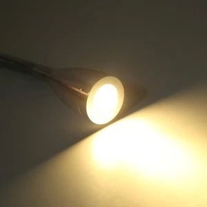 ↑ USB-LED-Kartenleselampe Wiederaufladbare Schwanenhals-Leselampe Für - Afbeelding 1 van 23