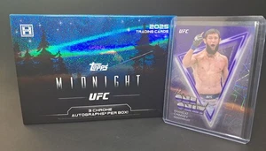 2025 Topps UFC Midnight Khamzat Chimaev The One and Only 1/1 Black Light - Bild 1 von 4