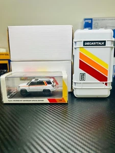 GCD Diecast Talk Exclusive VIP member Toyota 4Runner White 40th Anniversary  - Picture 1 of 2