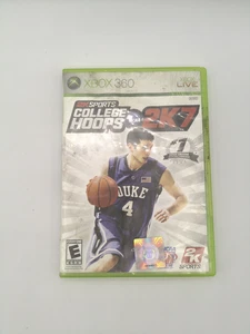 College Hoops 2K7 Xbox 360 Difícil de Encontrar Deportes Baloncesto - Imagen 1 de 2